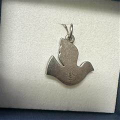 James Avery Retired Sterling Silver Milagros Dove Charm